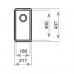 - BE LINEA RS15 18.40 - Tezgahaltı Eviye - Paslanmaz Çelik - 18 cm - 115000010