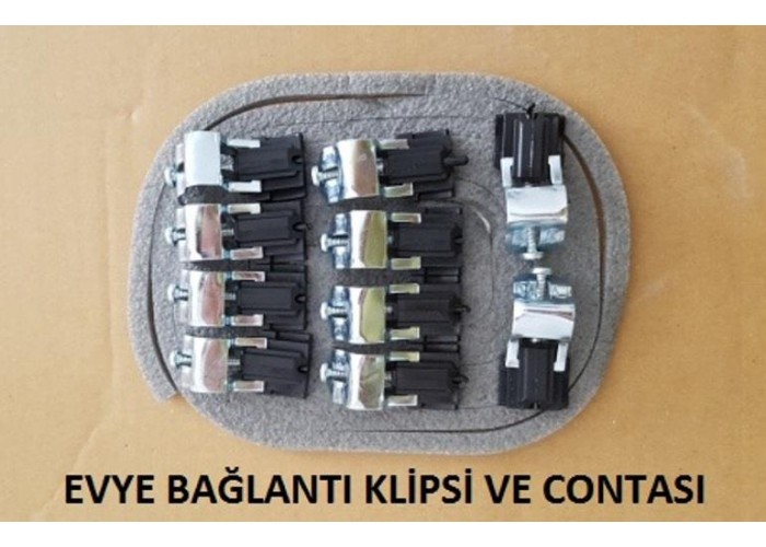 EVYE BAGLANTI KELEPÇESİ CONTASI EVYE KLİPSİ YEDEK PARÇA