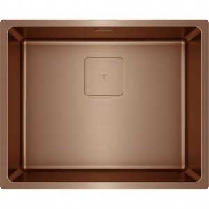 - Flexlınea RS15 50.40 Copper M-Fx - Ankastre/tezgaha Sıfır/tezgahaltı Eviye - Bakır - 50 cm - 115000025