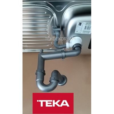 TEKDEKOR TEKA EBM 45 İNFANT OD GRAVİTY 45 EVYE SÜZGEÇLİ SİFON TAKIMI