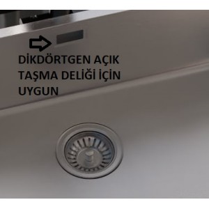 TEKA BE LİNEA UKİNOX ME MODELLERİNE UYGUN 1 GÖZ EVYE SİFON TAKIMI