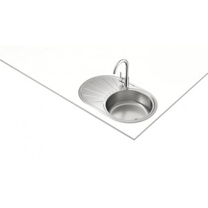 TEKA DR 77 1B 1D  PASLANMAZ ÇELİK SOL EVYE 