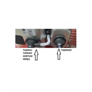 TEKDEKOR TEKA EVYE SÜZGEÇLİ TAŞMALI SİFON TAS TAKIMI