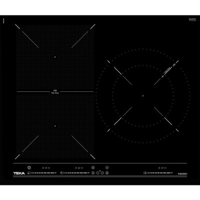 Teka - Izf 6320 - Ankastre Cam Seramik Indüksiyonlu Ocak - 7400 W - Siyah - 60 cm - 10210178