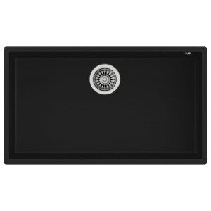 TEKA SQUARE 72.40 TG TEZGAH ALTI GRANİT EVYE SİYAH