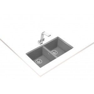 TEKA SQUARE 760 TG TEZGAH ALTI STONE GREY GRANİT EVYE