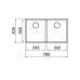 TEKA SQUARE 760 TG TEZGAH ALTI STONE GREY GRANİT EVYE