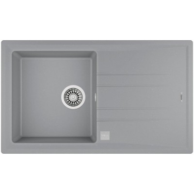 TEKA  STONE 50 B-TG Metalik gri  Granit eviye  86X50 ÖLÇÜ
