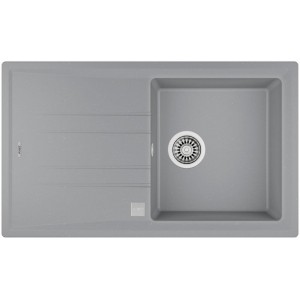 TEKA  STONE 50 B-TG Metalik gri  Granit eviye  86X50 ÖLÇÜ