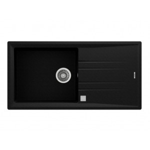 TEKA STONE 60 L-TG METALİK SİYAH GRANİT EVYE - 100X51 ÖLÇÜ
